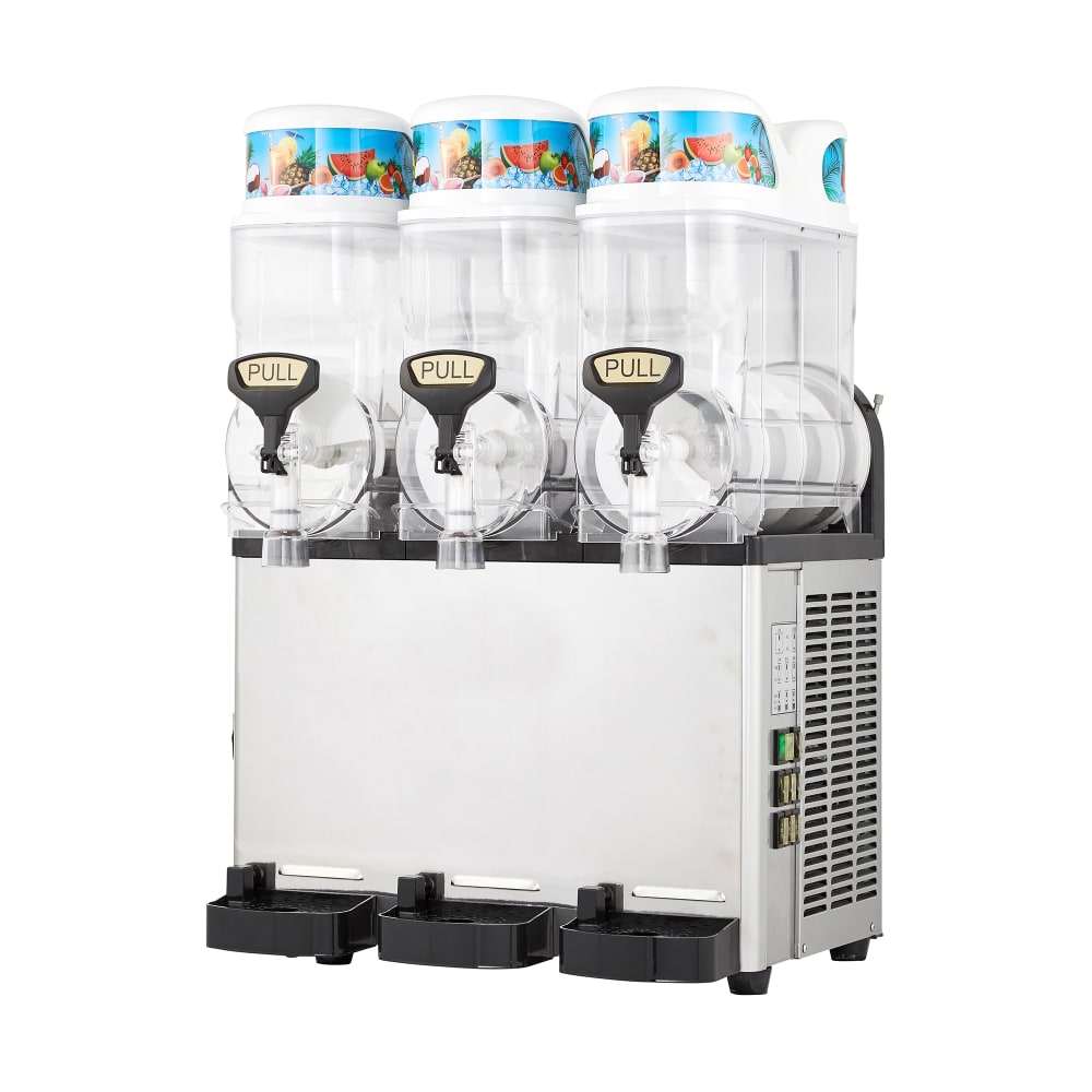 457-SSM420 23" Frozen Drink Machine w/ (3) 3 1/5 gal Bowls - 115v