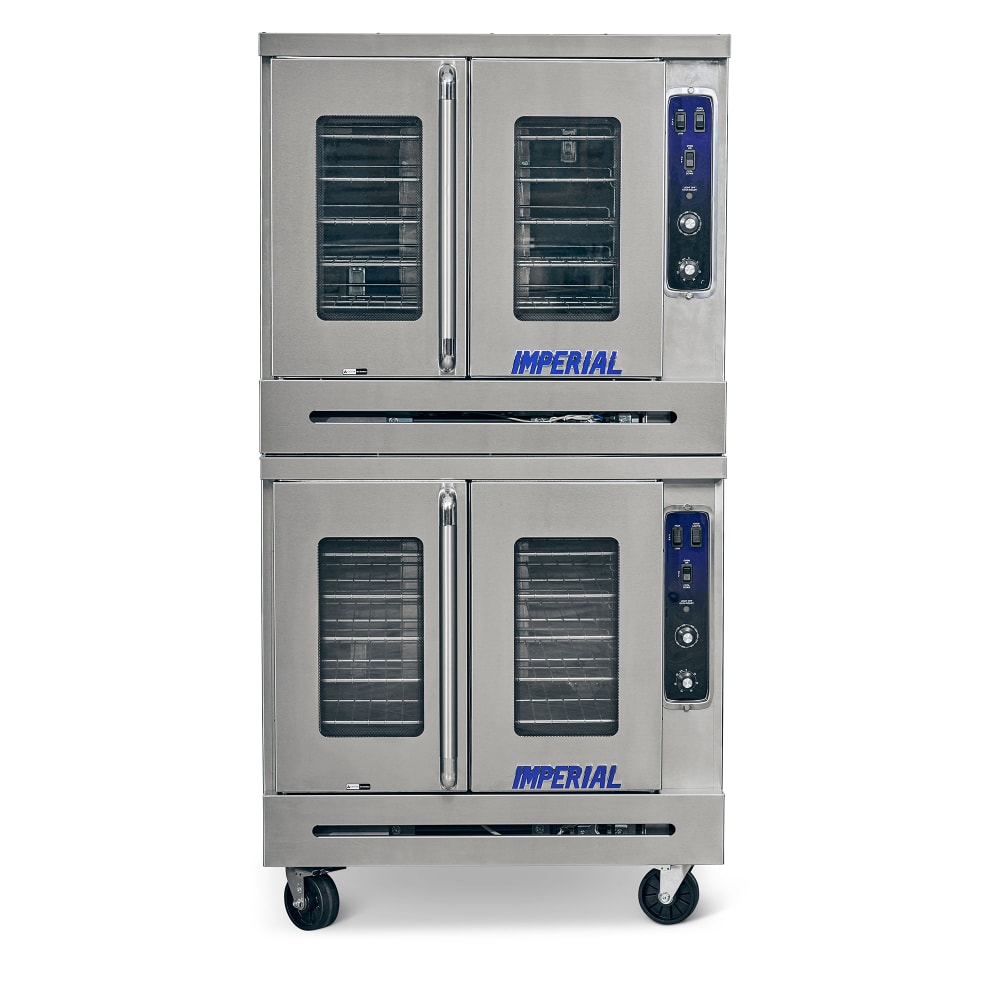 406-ICV2LP Double Full Size Liquid Propane Gas Convection Oven - 140,000 BTU