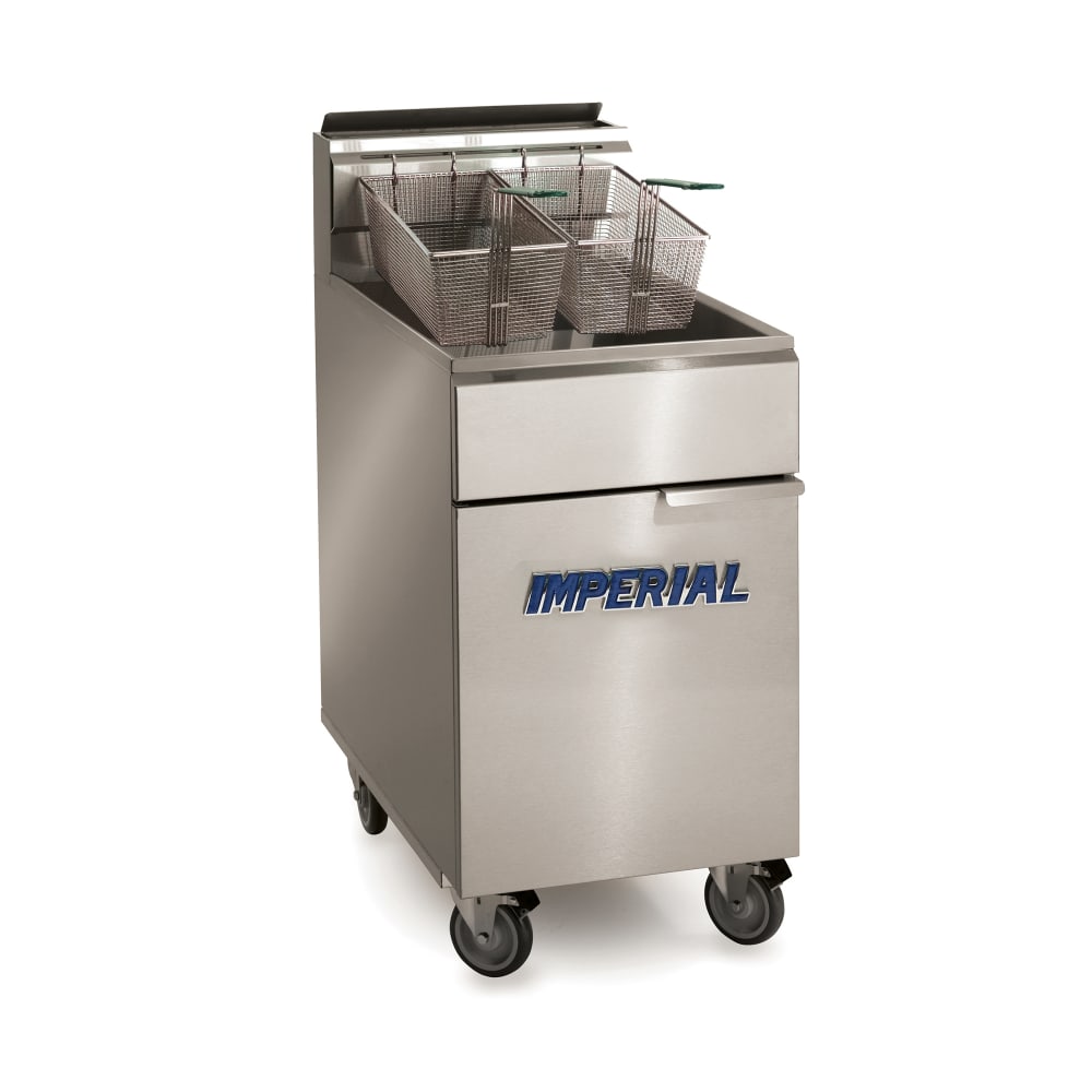 406-IFS75OPLP Gas Fryer - (1) 75 lb Vat, Floor Model, Liquid Propane