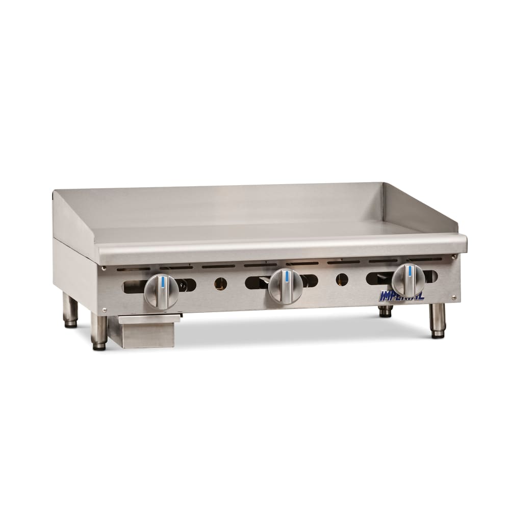 406-IMGA36281LP 36" Gas Griddle w/ Manual Controls - 1" Steel Plate, Liquid Propane