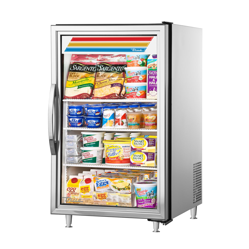 598-GDM7SFGD 24" Countertop Refrigerator w/ Front Access - Right Hinged Swing Door, Stainles...