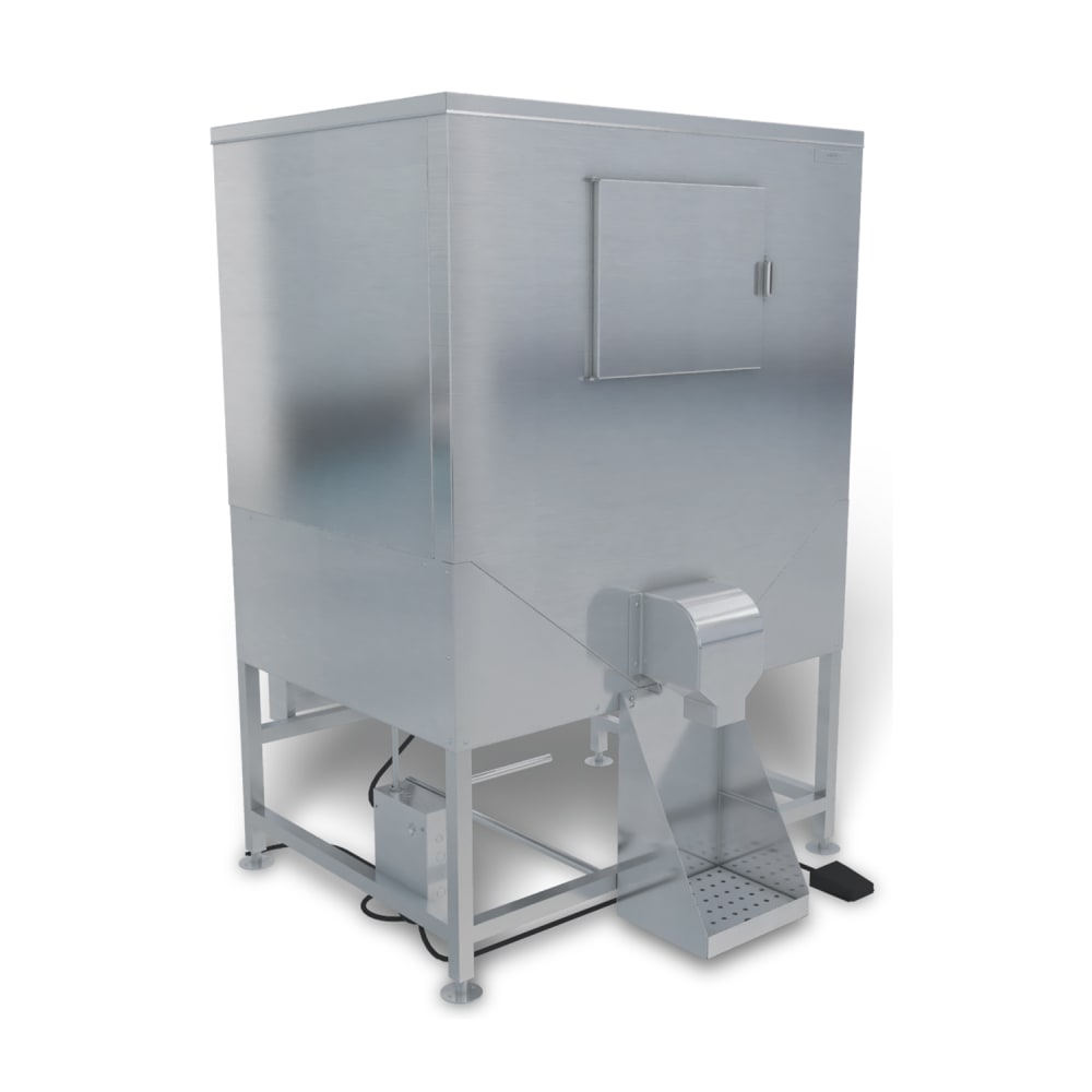 954-DISP1000IBU Center Mounted Ice Bagging & Dispensing System w/ 1078 lb Bin