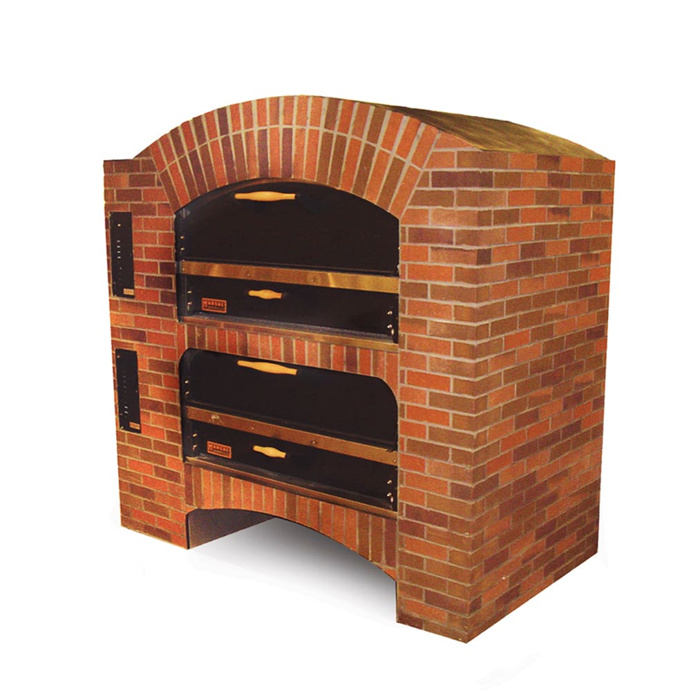840-MB866NG Floor Model Single Pizza Deck Oven - Natural Gas