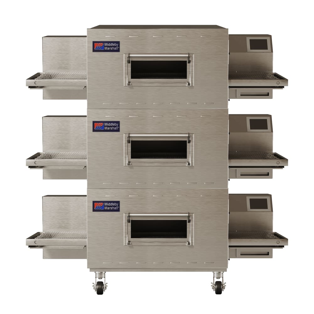 961-PS640E32083 77" Electric Triple Impingement Conveyor Oven - 208v/3ph