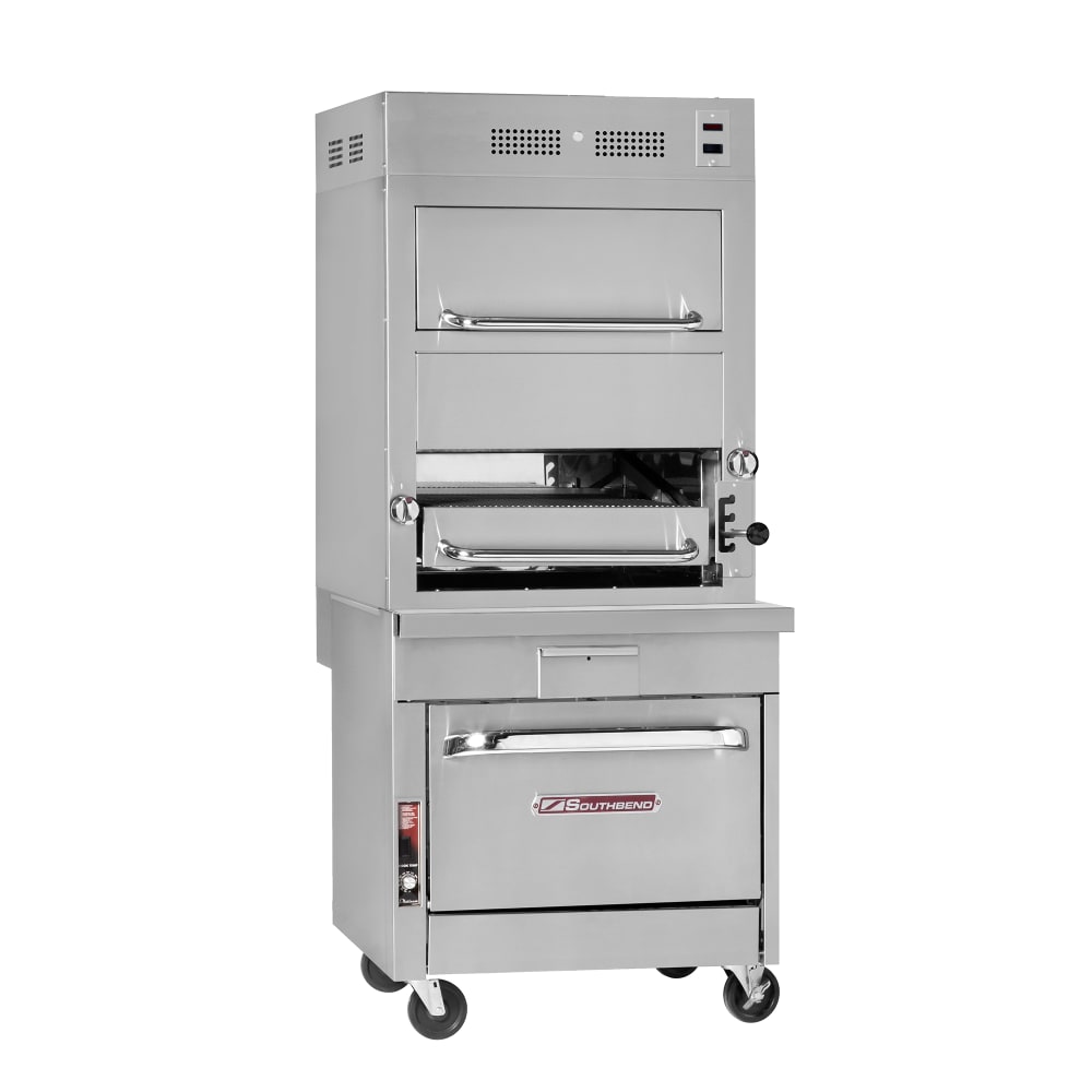 348-P32D171LP 32" Platinum 1 Deck Range Broiler w/ Infrared Burner, Oven, Liquid Propane