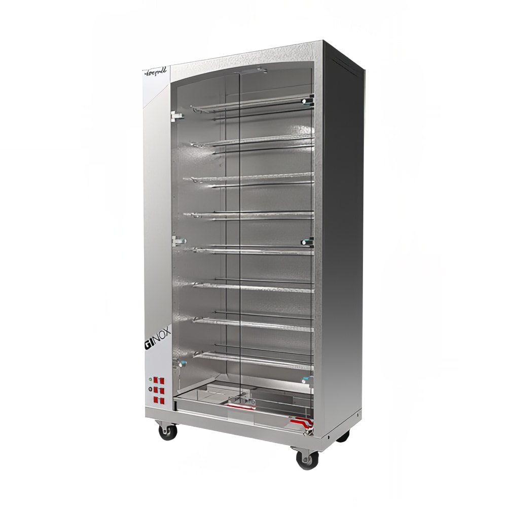 127-MAG408SELECTRIC MAG S Series Electric 8 Spit Rotisserie w/ 32 Bird Capacity, 220v