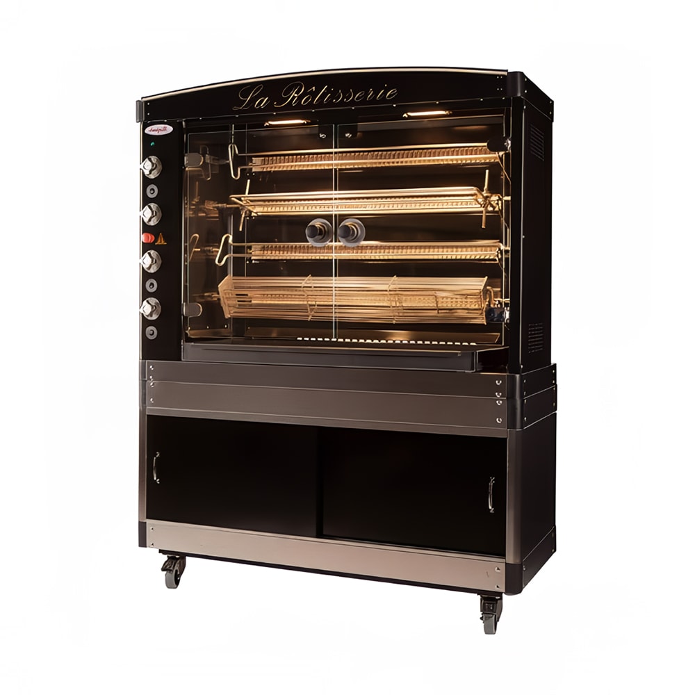 127-MAG584GASNG MAG Series Gas 4 Spit Rotisserie w/ 28 Bird Capacity, Natural Gas