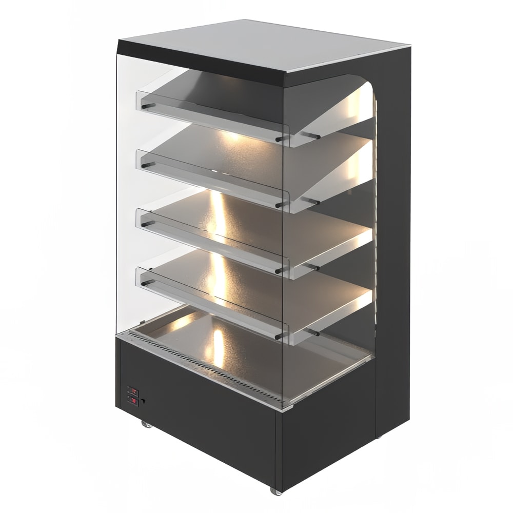 127-V100LS5PULSE 39 1/2" Pulse® Self Service Floor Model Heated Display Case - (5) Shelves,...