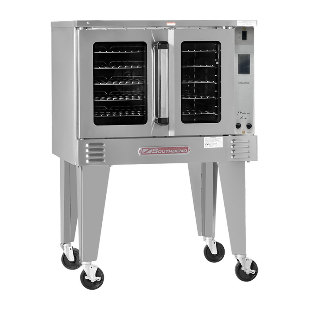 348-PCE75BTDV2401 Platinum Ventless Bakery Depth Single Full Size Convection Oven - 7.5kW, 240v/1...