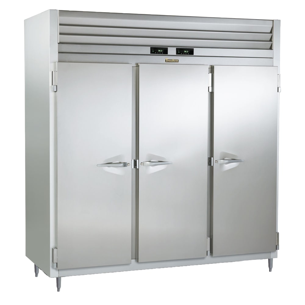 206-RDT332NUTFHS 76 5/16" Spec-Line Three Section Commercial Combo Refrigerator Freezer - So...