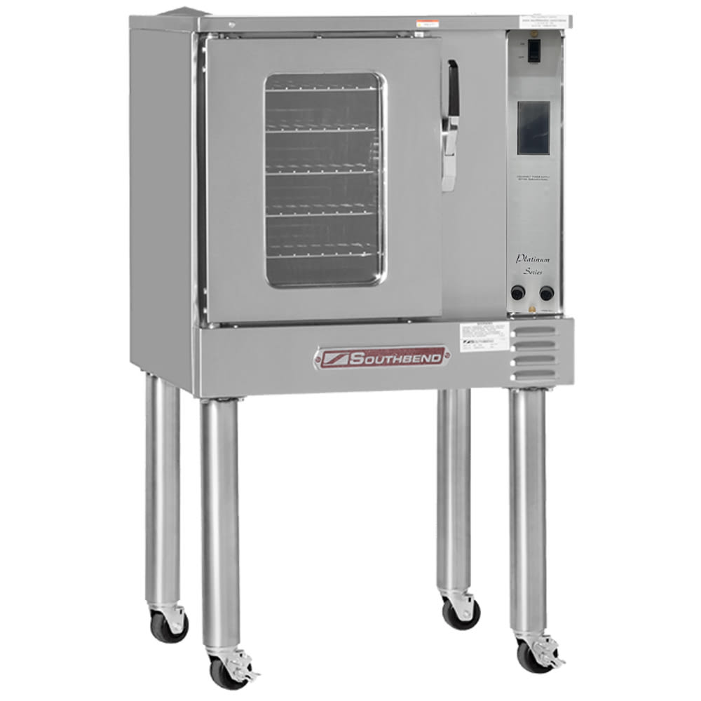 348-PCHE75ST2401 Platinum Single Half Size Convection Oven - 7.5kW, 240v/1ph