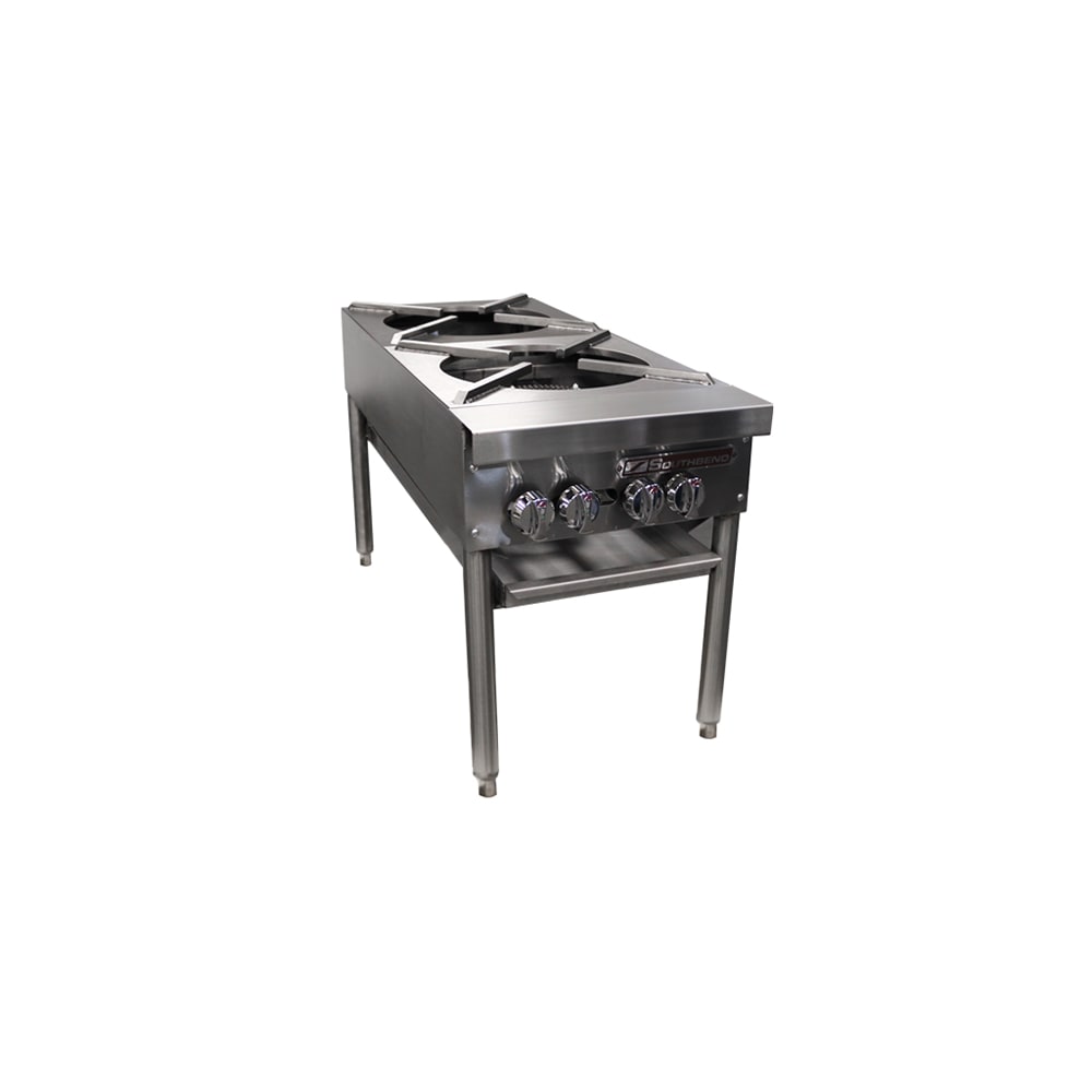 348-SPR2JFBNG 2 Burner Stock Pot Range, Natural Gas