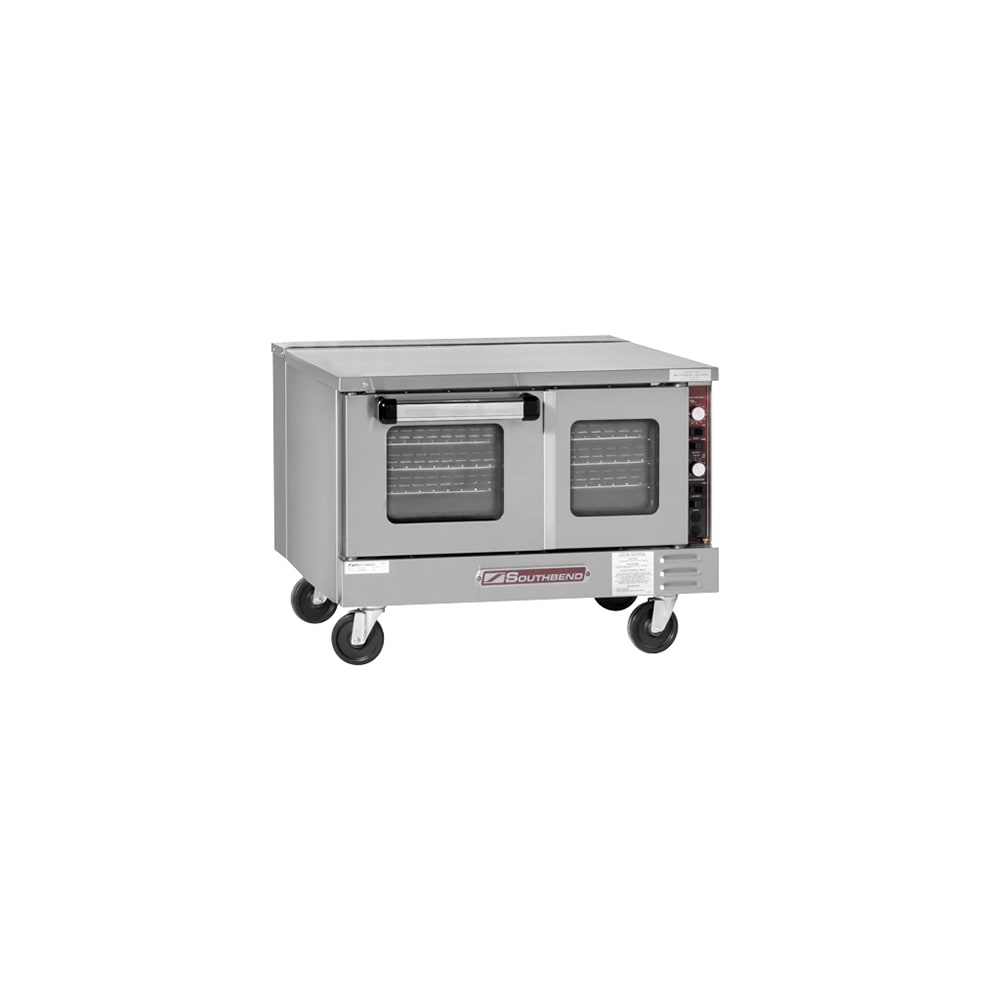348-TVES10SC2083 Single Full Size Electric Convection Oven - 7.5 kW, 208v/3ph