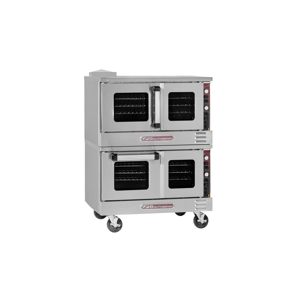 348-TVGS22SCLP TruVection Double Full Size Liquid Propane Gas Convection Oven - 104,000 BTU