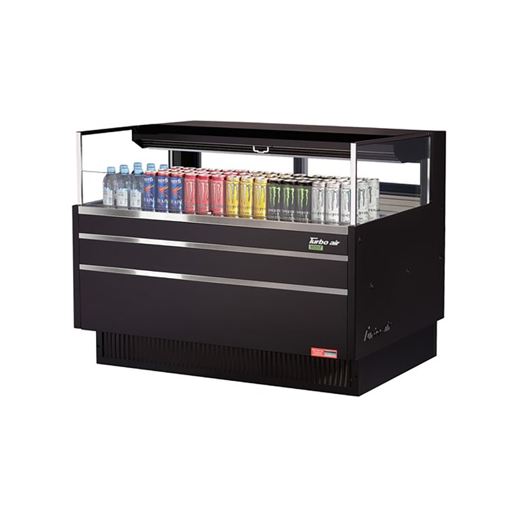 083-TOM48LUFDB1SN 46 3/4" Horizontal Open Air Cooler w/ (1) Level, 115v