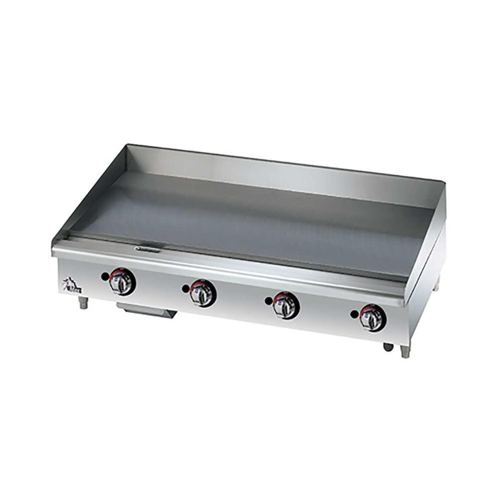 062-648TF 48" Gas Griddle w/ Thermostatic Controls - 1" Steel Plate, Convertible