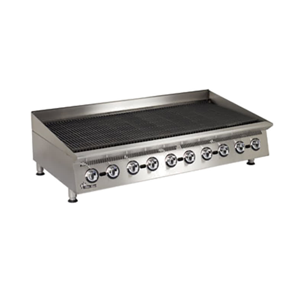 062-8060CBANG 60" Lava Rock Charbroiler w/ Manual Controls, Natural Gas