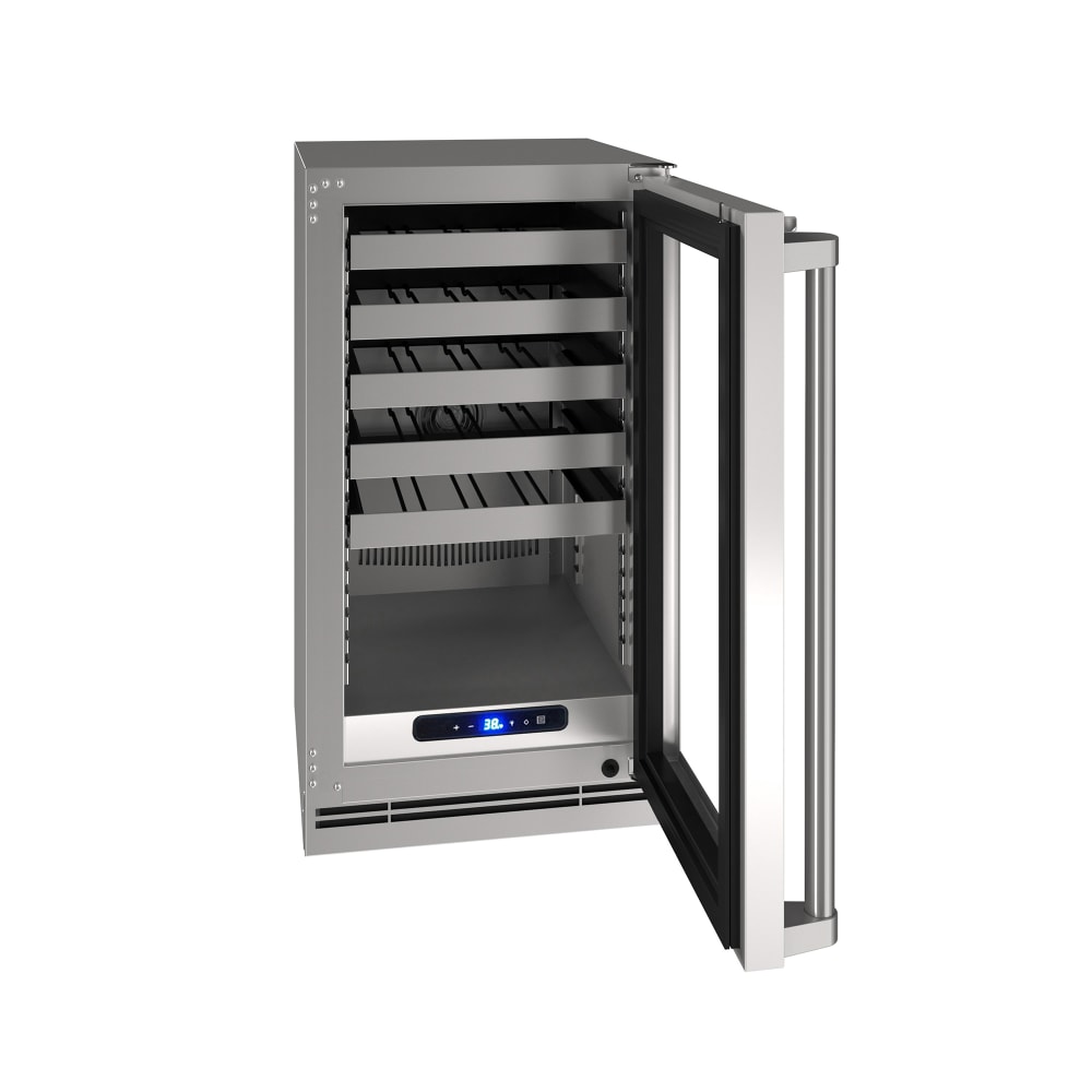 581-VCWC518SG33A 17 3/4" One Section Undercounter Wine Cooler w/ (1) Zone, 25 Bottle Capacit...
