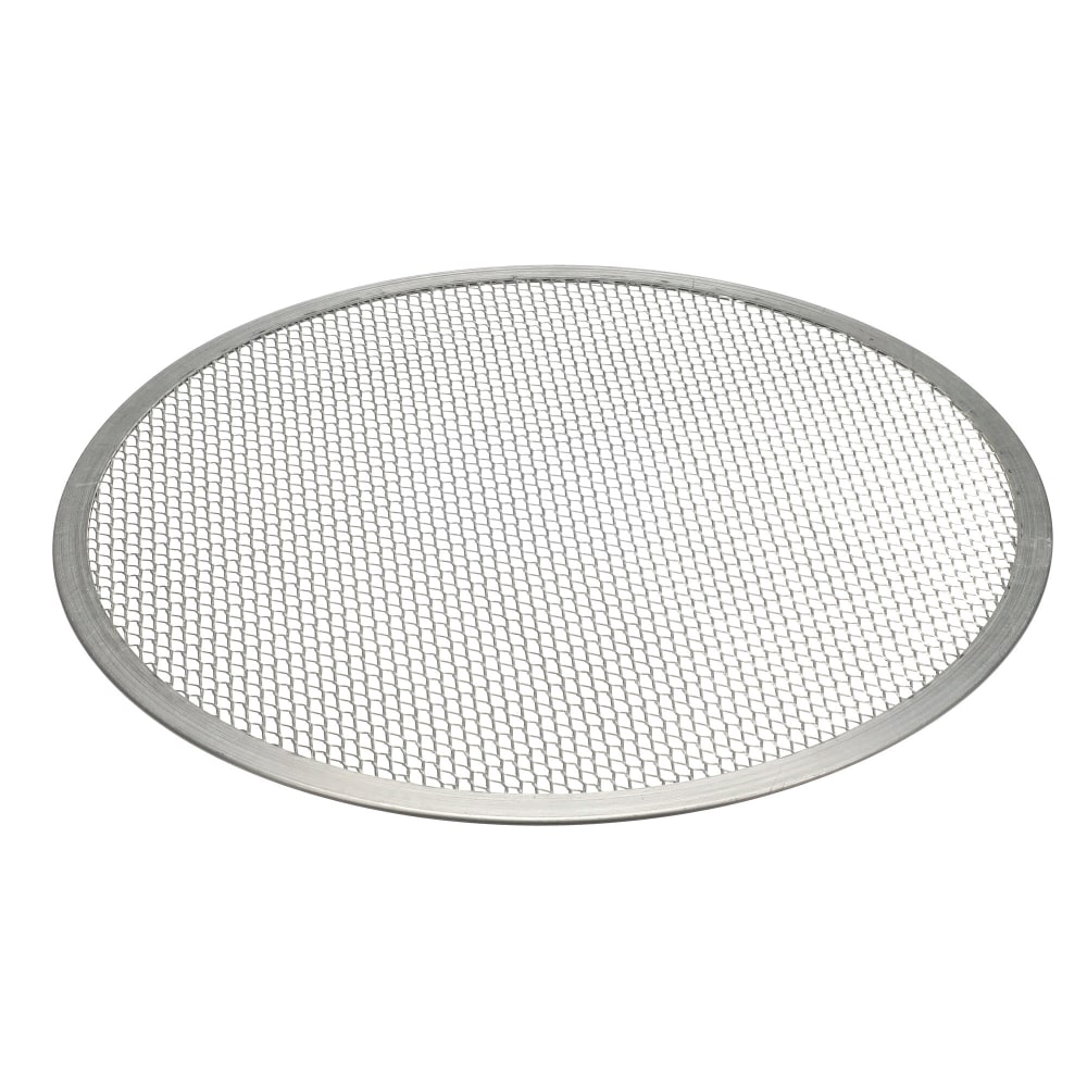 589-103488 14" Round Pizza Screen, Aluminum
