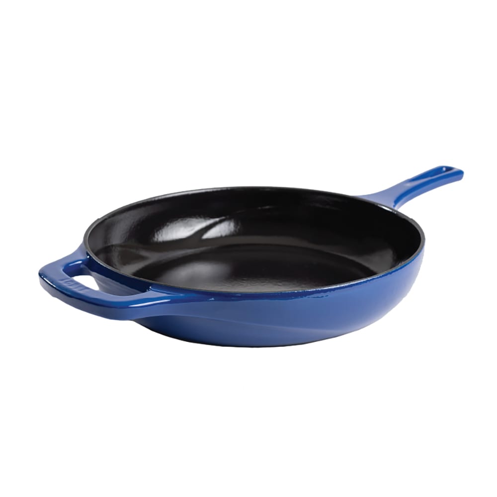 261-U11ISK300 11" Round USA Enamel™ Cast Iron Skillet - Blue