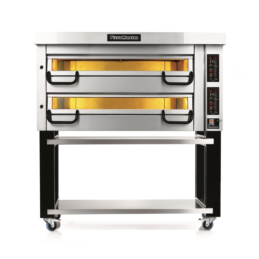 639-PM832ED2083 800 Series Floor Model Double Multi-Purpose Deck Oven - 208v