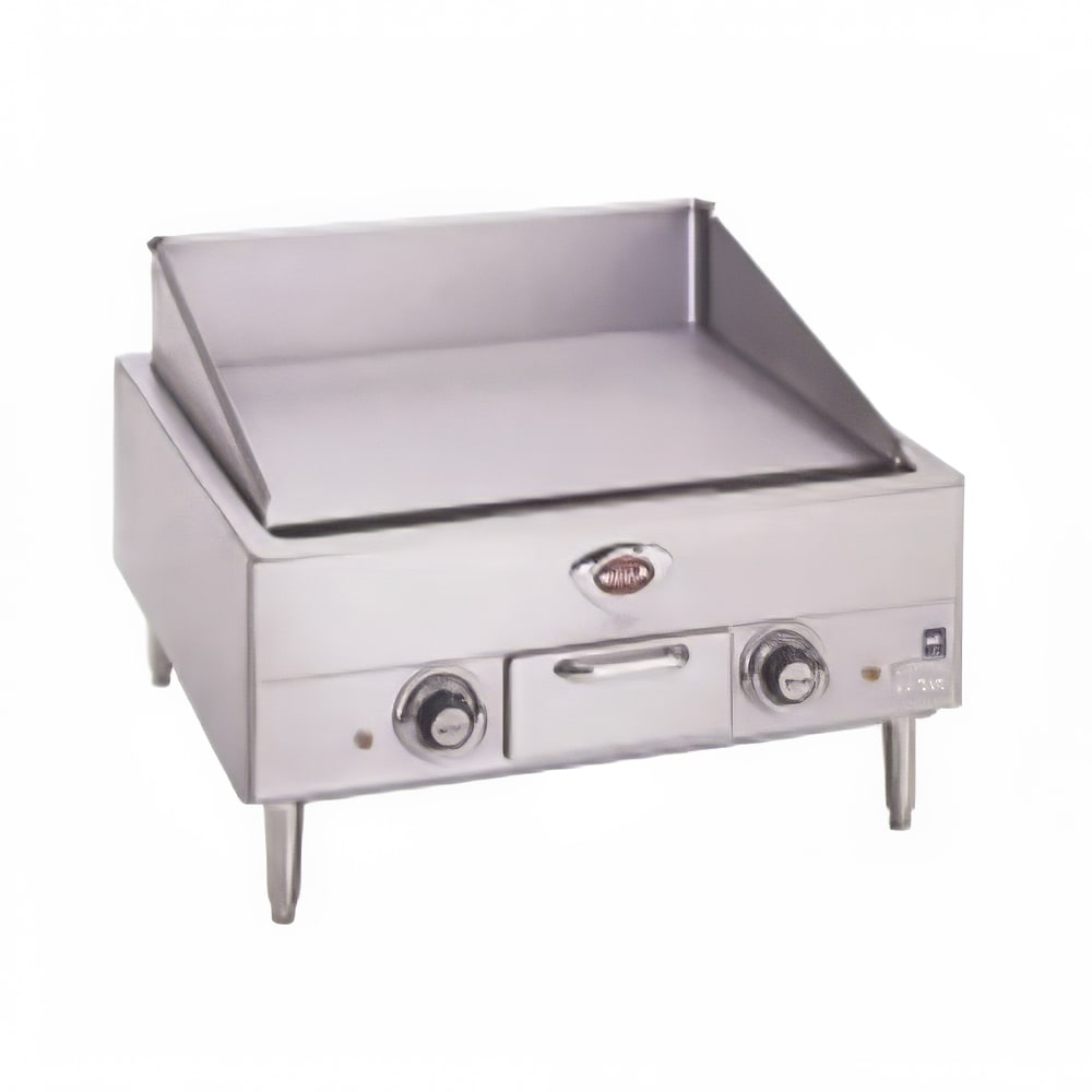 439-G13 25" Electric Griddle w/ Thermostatic Controls - 3/4" Steel Plate, 208-240v
