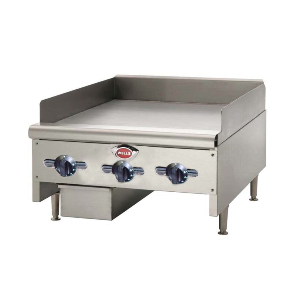 439-HDTG6030G 60" Gas Griddle w/ Thermostatic Controls - 3/4" Steel Plate, Convertible