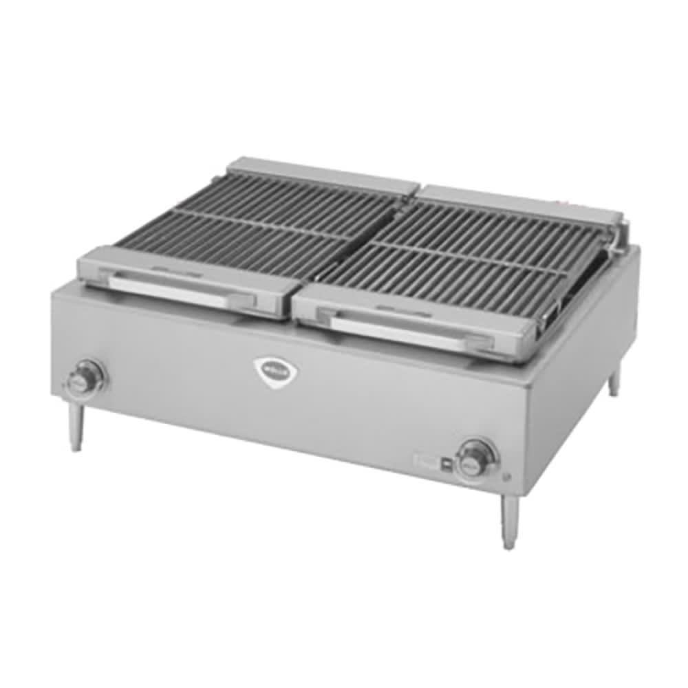 439-B502083 36" Charbroiler w/ Cast Iron Grates, 208v