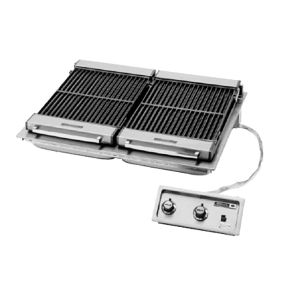 439-B506208 36" Built In Charbroiler w/ Cast Iron Grate, 208v