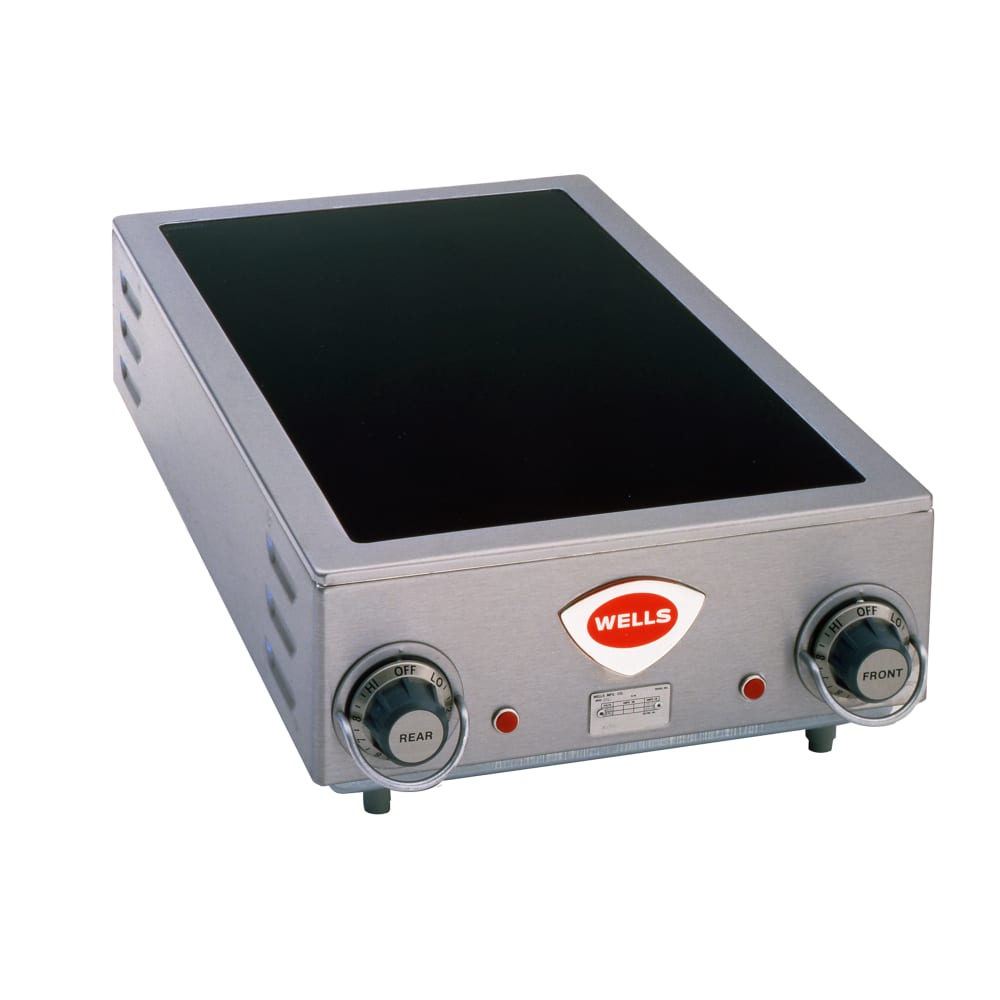 439-HC225220240 14 3/4" Electric Hotplate w/ (2) Burners & Infinite Controls, 220/240v/1...