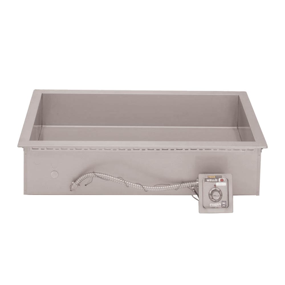 439-HT227 Drop-In Hot Food Well w/ (4) 1/3 Size Pan Capacity, 208-240v/1ph