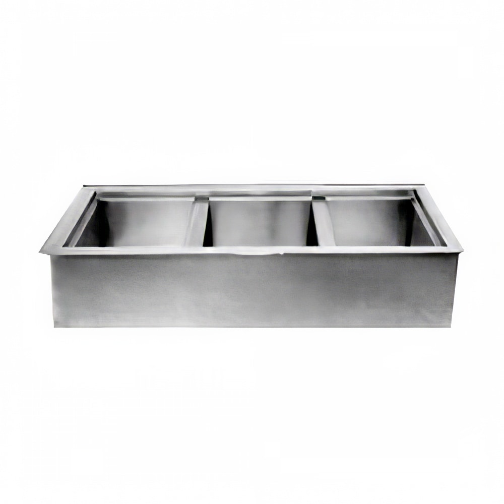 439-ICP300 45" Drop-In Cold Well w/ (3) Pan Capacity, Ice Cooled
