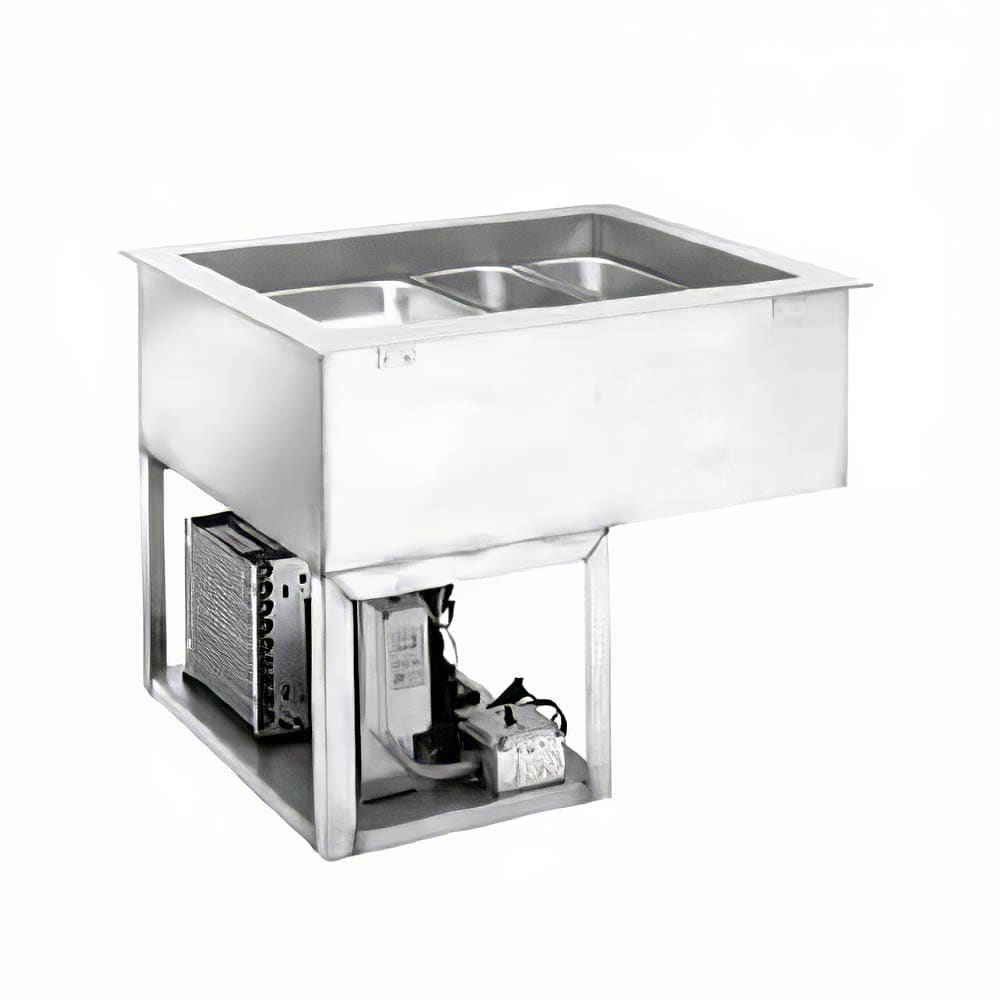 439-HRCP7400 Drop-In Hot & Cold Food Well w/ (4) Full Size Pan Capacity, 208-240v/1ph/3ph