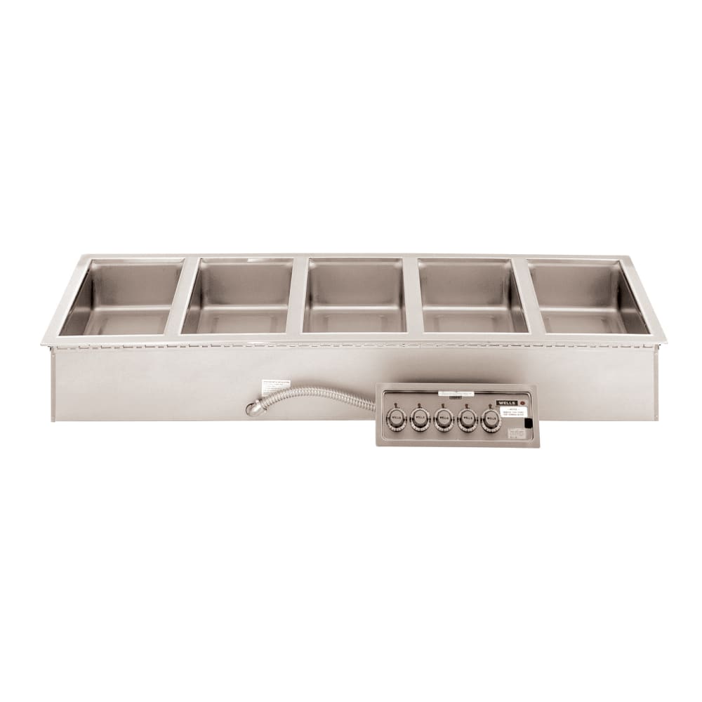 439-MOD500TDMAF Drop-In Hot Food Well w/ (5) Full Size Pan Capacity, 208-240v
