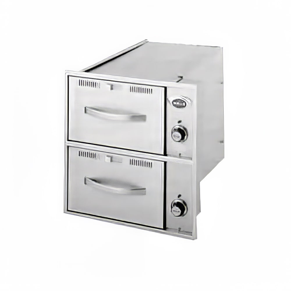 439-RW26HD120 29.5"W Built In Warming Drawer w/ (2) 21.5" Compartments, 120v