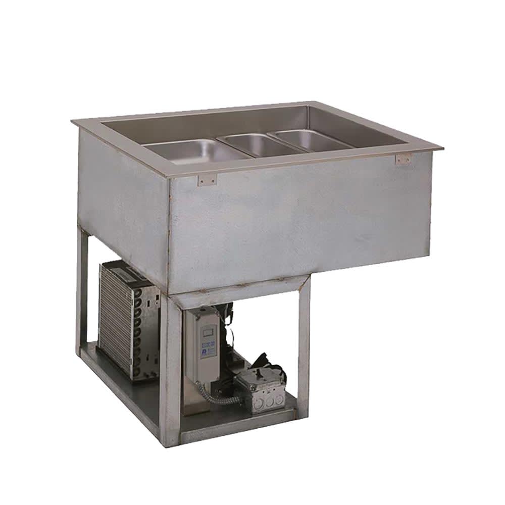 439-RCP7500 74" Drop-In Refrigerator w/ (5) Pan Capacity, Cold Wall Cooled, 120v