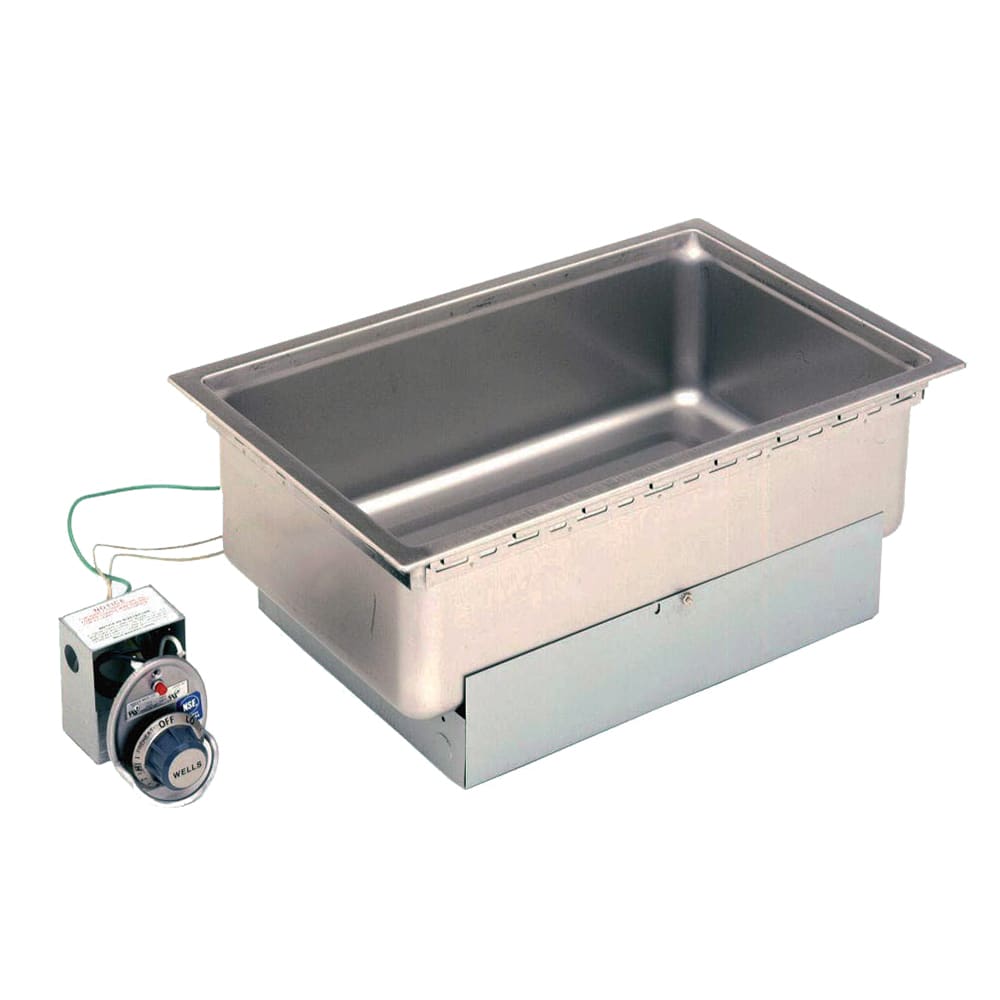 439-SS206TDU Drop-In Hot Food Well w/ (1) Full Size Pan Capacity, 120v