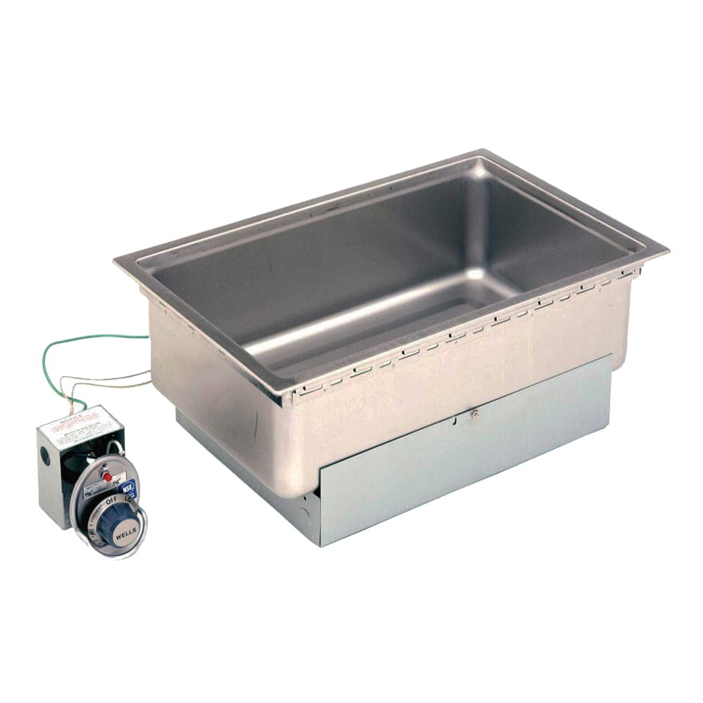 439-SS206ERD Drop-In Hot Food Well w/ (1) Full Size Pan Capacity, 208-240v/1ph
