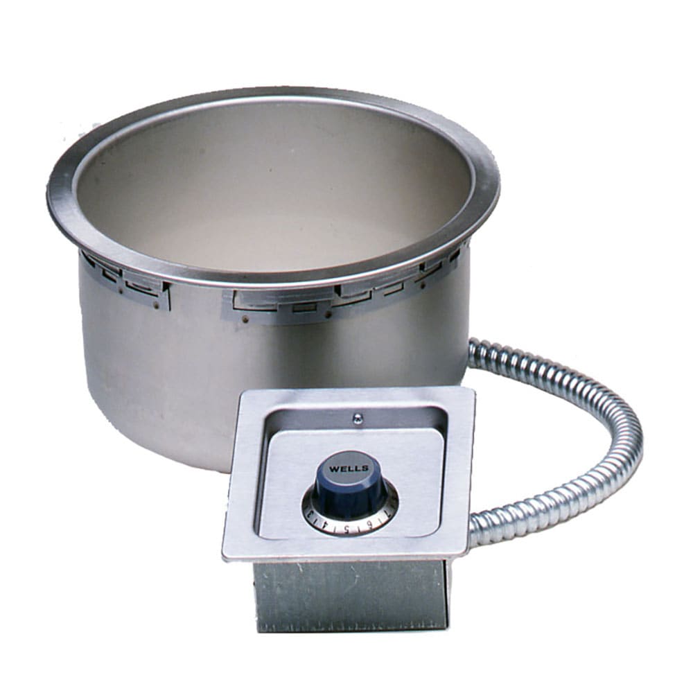 439-SS10D 11 qt Drop In Soup Warmer w/ Infinite Controls, 208v/1ph