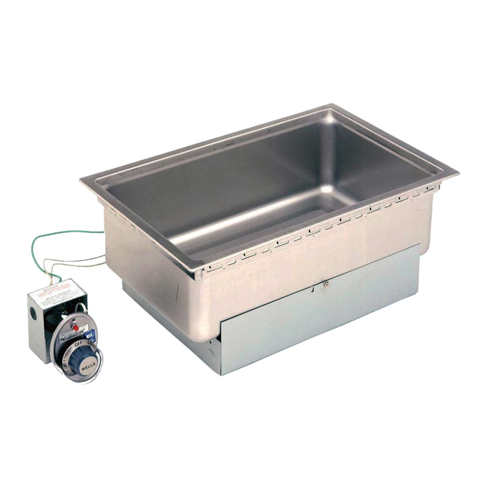 439-SS206D Drop-In Hot Food Well w/ (1) Full Size Pan Capacity, 208-240v/1ph