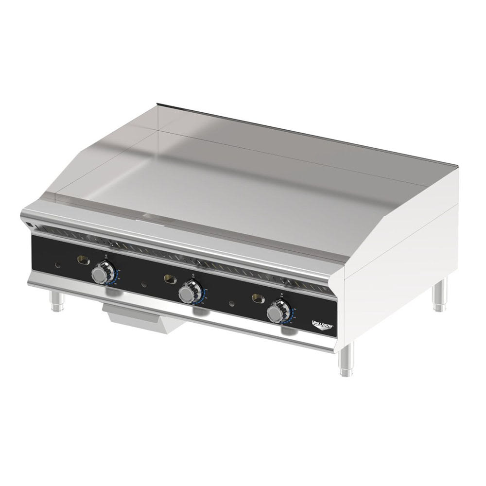 175-GGMDT36 36" Gas Griddle w/ Thermostatic Controls - 1" Steel Plate, Convertible