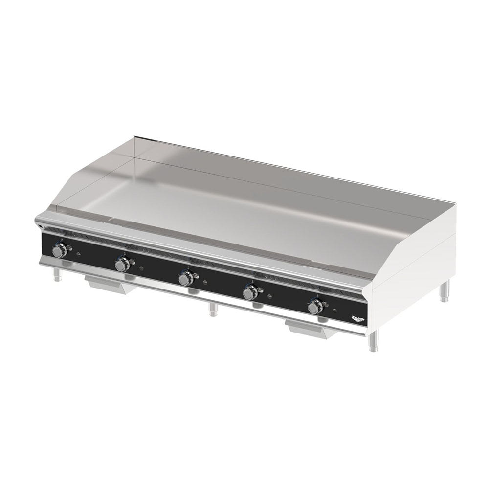 175-GGHDM60 60" Heavy-Duty Gas Griddle w/ Manual Controls - 1" Steel Plate, Stainless S...