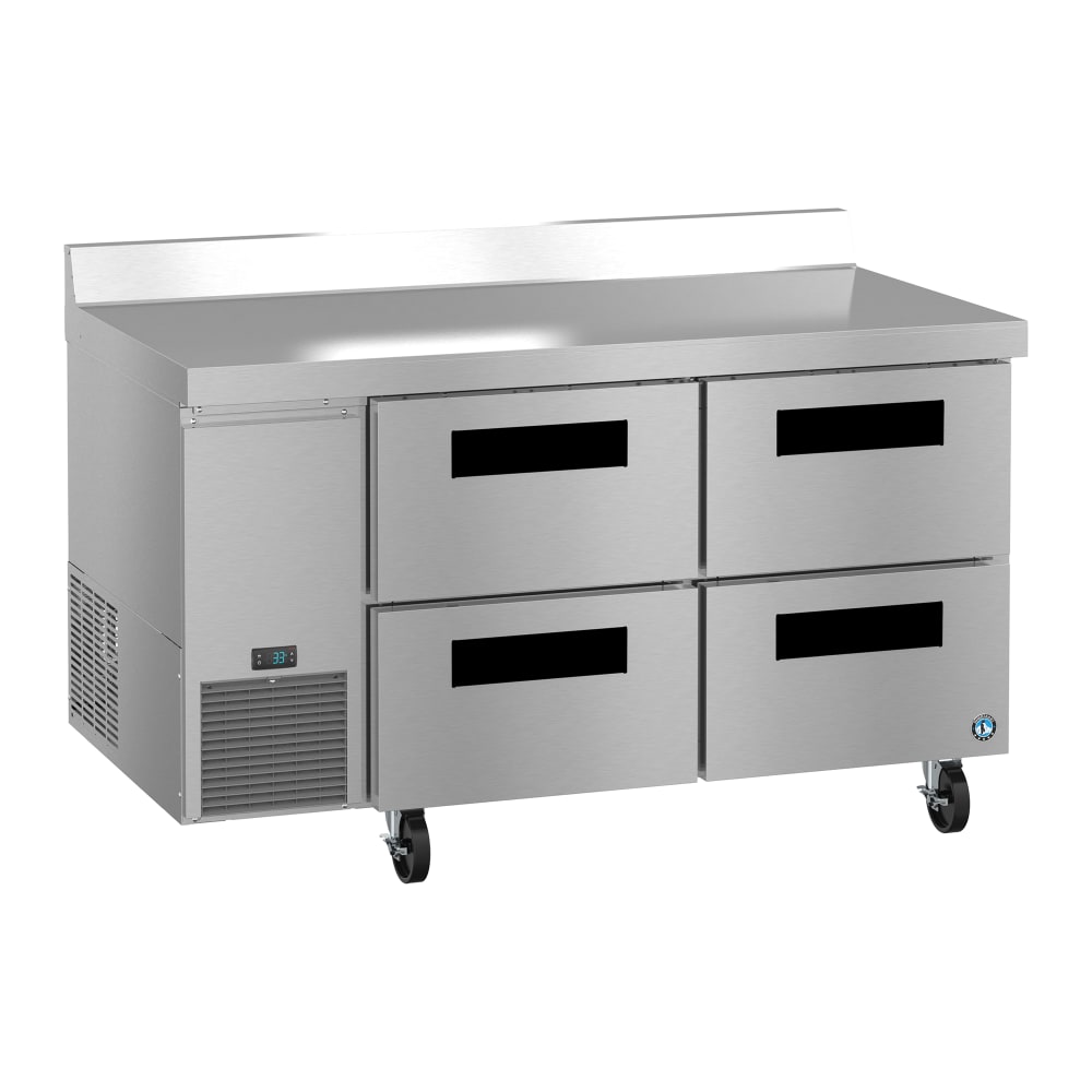 440-WLR60BD4 60" Steelheart Worktop Refrigerator w/ (2) Sections & (4) Drawers, 115v