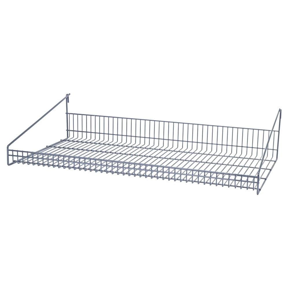 688-SGLS1836GY Store Grid Shelf - 36" x 18" x 7 1/2", Gray