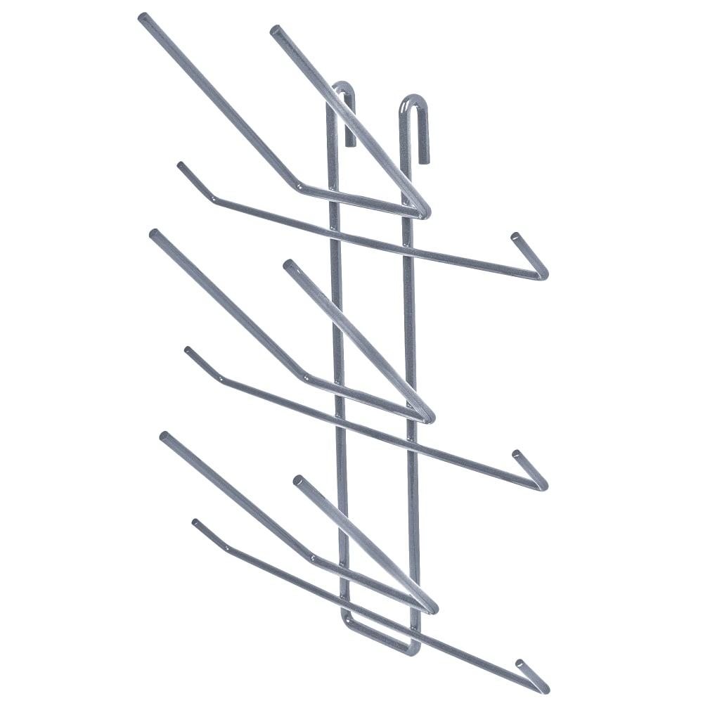 688-SGBR6GY Store Grid Bottle Drying Rack - Gray