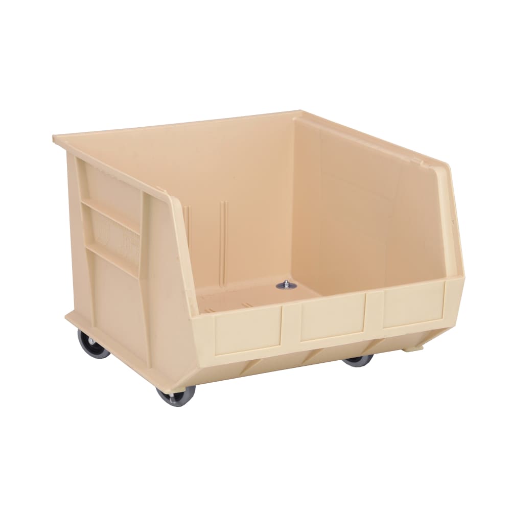 688-QUS275MOBIV Mobile Stack & Hang Shelf Bin - 18" x 16 1/2", Ivory