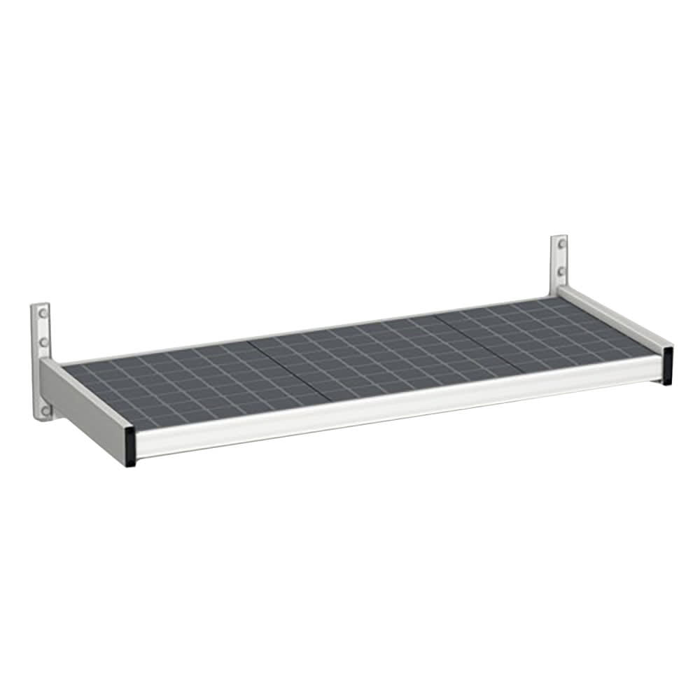 197-WSB59S Solid Wall Mount Shelf, 59"W x 18"D, Aluminum