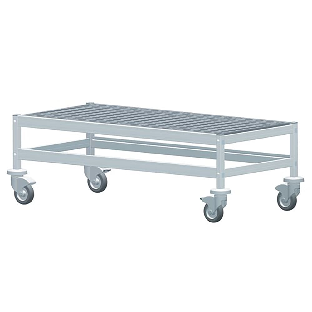 197-1R35A12M 35" Fermostock® Mobile Dunnage Rack w/ 800 lb Capacity, Aluminum