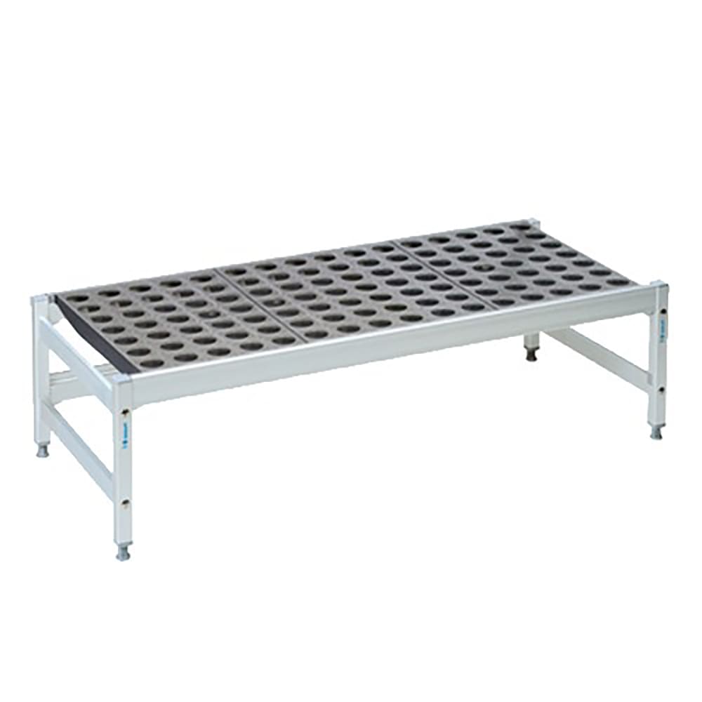197-1R42C12 42" Fermostock® Stationary Dunnage Rack w/ 800 lb Capacity, Aluminum