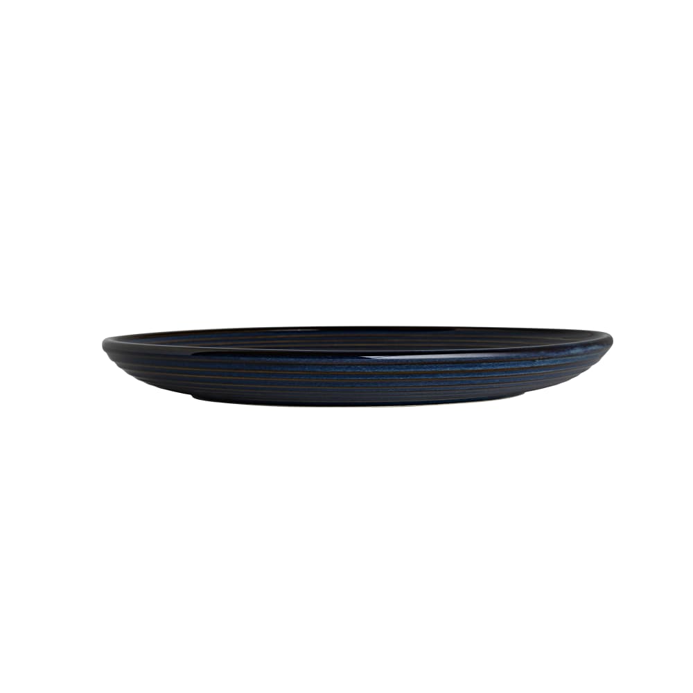 706-HL13109026 10 1/2" Round Flipside Plate - China, Indigo
